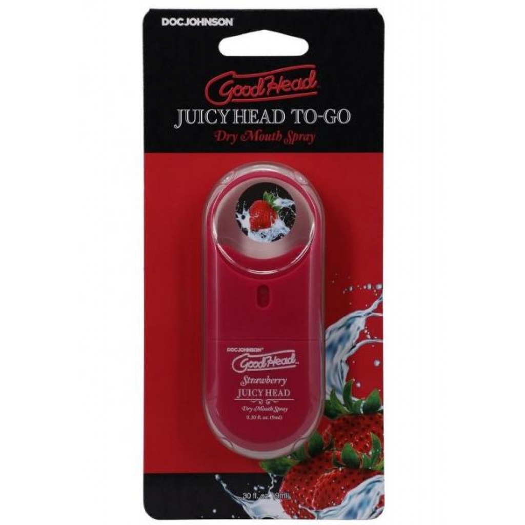 Goodhead Juicy Head To Go Strawberry - Doc Johnson Enterprises