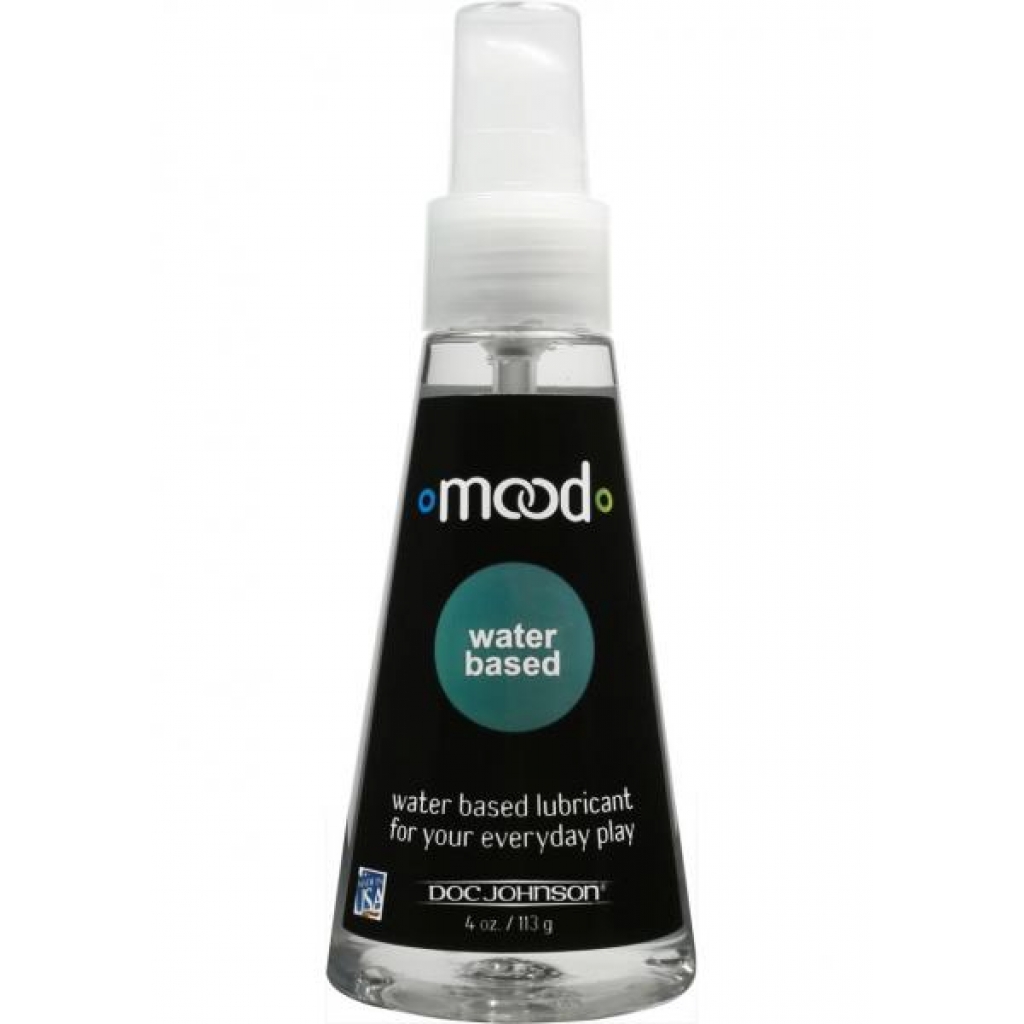 Mood Water Based Lubricant 4 ounces - Doc Johnson