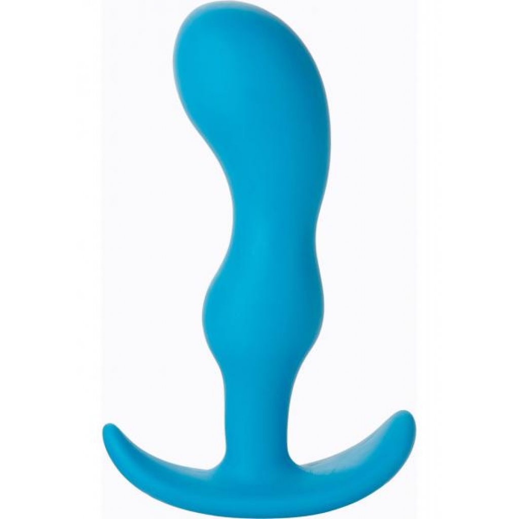 Mood Naughty 2 Silicone Anal Plug Large Blue - Doc Johnson