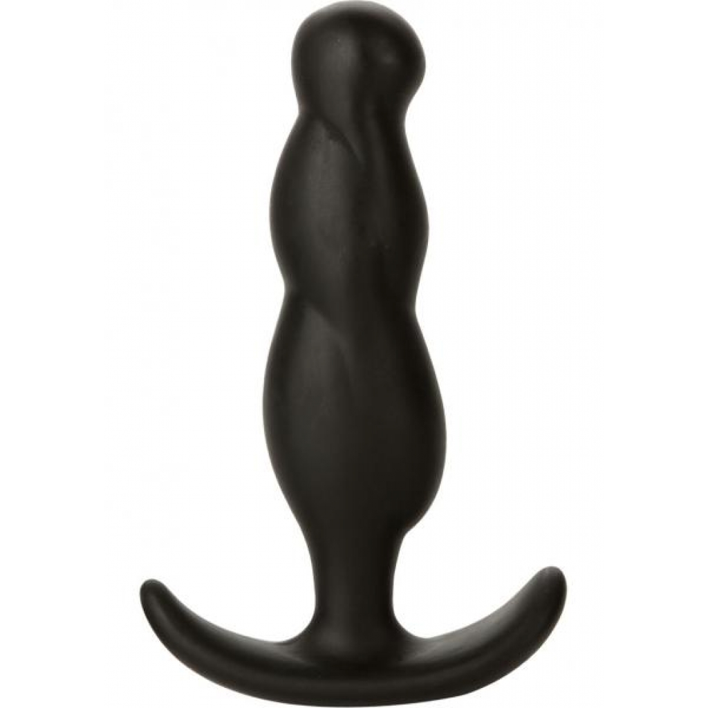 Mood Naughty 3 Anal Plug Silicone Black 3.5 Inch - Doc Johnson