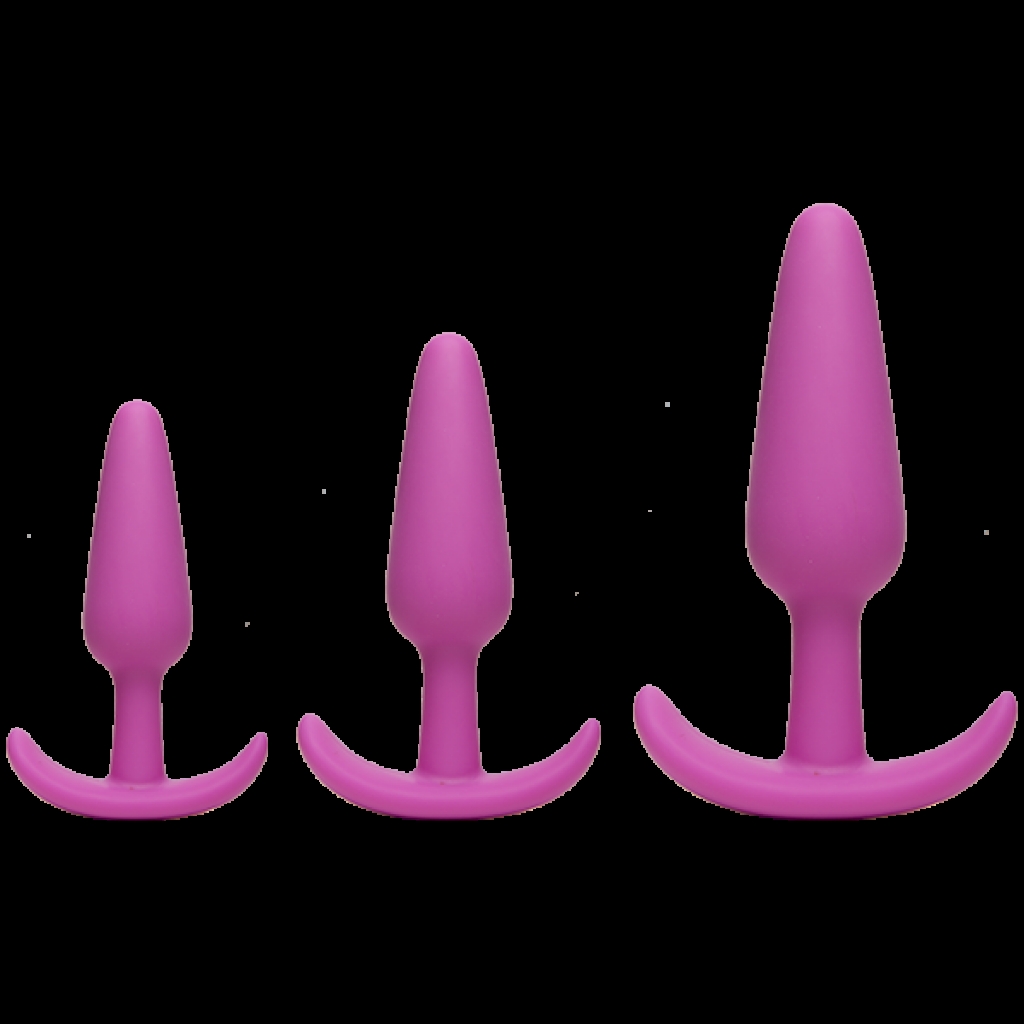 Mood Naughty 1 Anal Trainer Set Pink Set Of 3 - Doc Johnson 