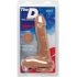 The D Super D 9 inches Dildo - Caramel Tan