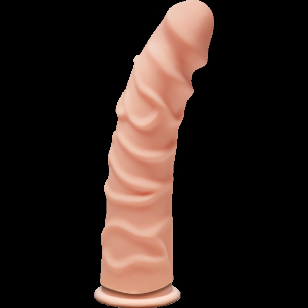 D Ragin D 8 inches Vanilla Beige Dildo - Doc Johnson 