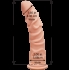 D Ragin D 8 inches Vanilla Beige Dildo - Doc Johnson 