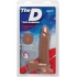 The D Perfect D - 7 inches with Balls - Caramel Tan Dildo