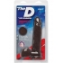 The D Perfect D 8 inches Dildo with Balls Chocolate Brown - Doc Johnson 