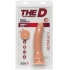 The D Thin D Ultraskyn 7 inches Vanilla Beige Dildo - Doc Johnson