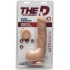 The D 9 inches Uncut D With Balls Ultraskyn Beige Dildo - Doc Johnson