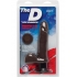 The D Perfect D Vibrating 7-Inch Dildo - Chocolate Brown