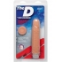 The D Shakin D - 7 Inch Vibrating Dildo - Vanilla Beige