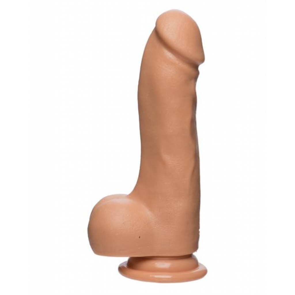 The D Master D - 7.5 Inches Dildo with Balls Firmskyn