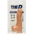 The D Master D 10.5 inches Dildo with Balls  Firmskyn Beige - Doc Johnson