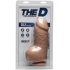 The D Fat D Dildo - 8 inches with Balls in Mocha Tan