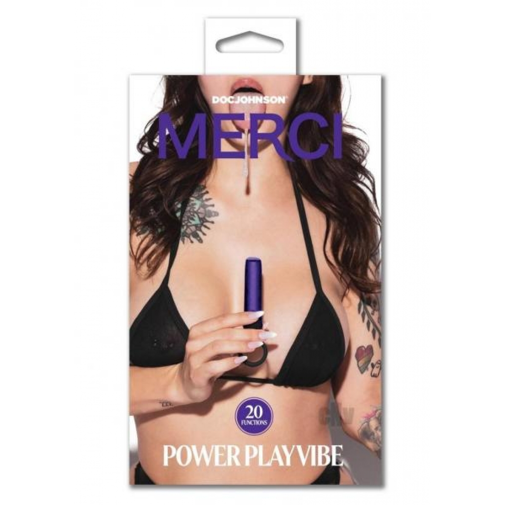 Merci Power Play W/grip Ring Vanilla - Doc Johnson Enterprises