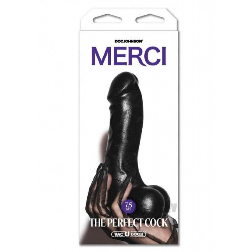 Merci Perfect Cock 7.5 Chocolate - Doc Johnson Enterprises