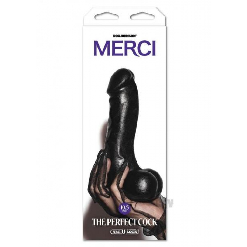 Merci Perfect Cock 10.5 Chocolate - Doc Johnson Enterprises