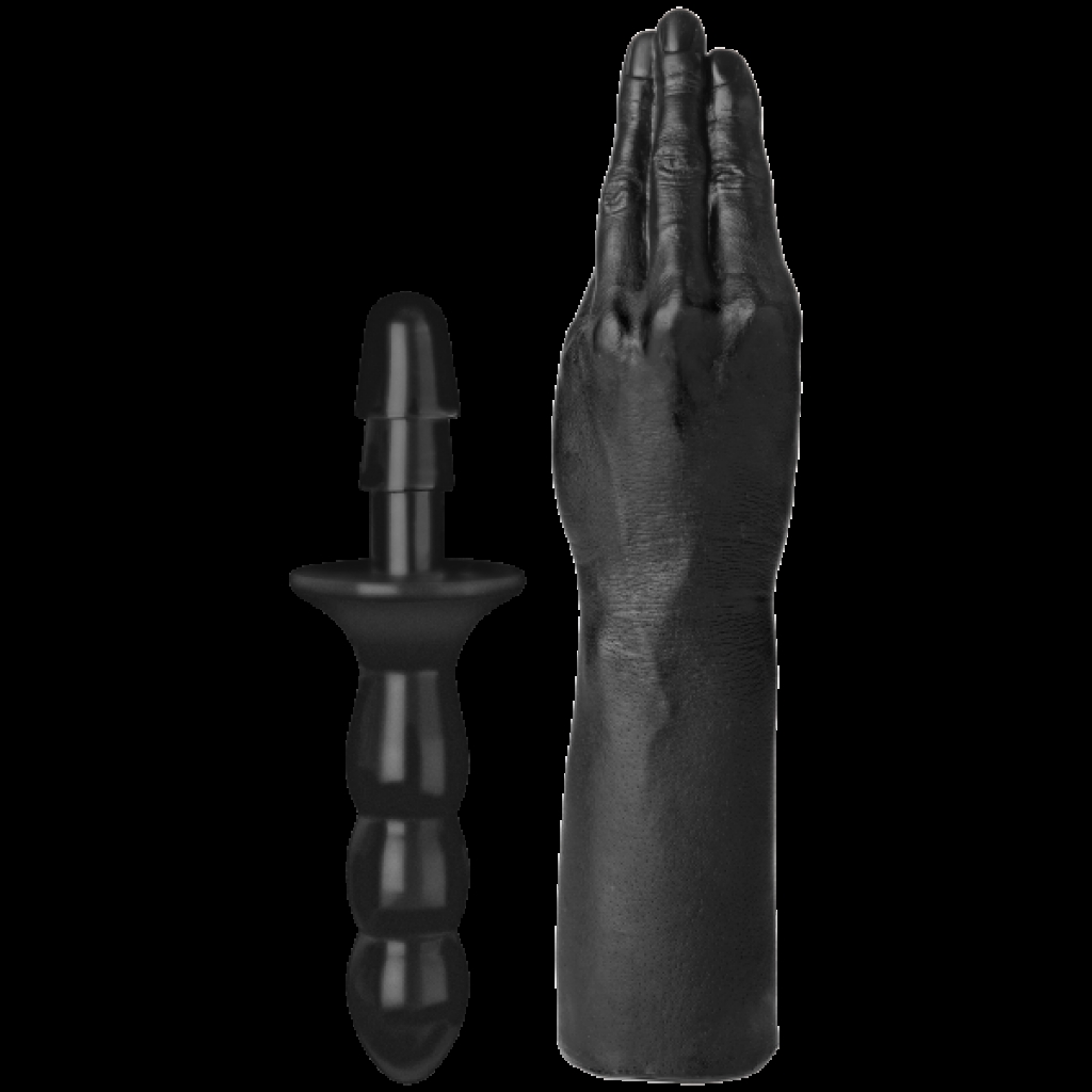 Vac-U-Lock The Hand with Handle Black - Doc Johnson