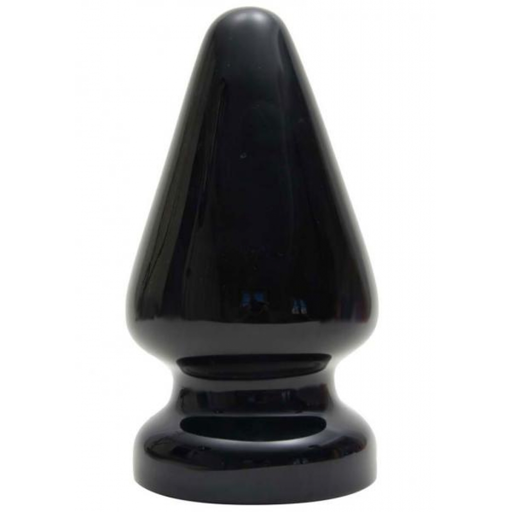 Titanmen Ass Master Butt Plug 4.5 Inches Black - Doc Johnson