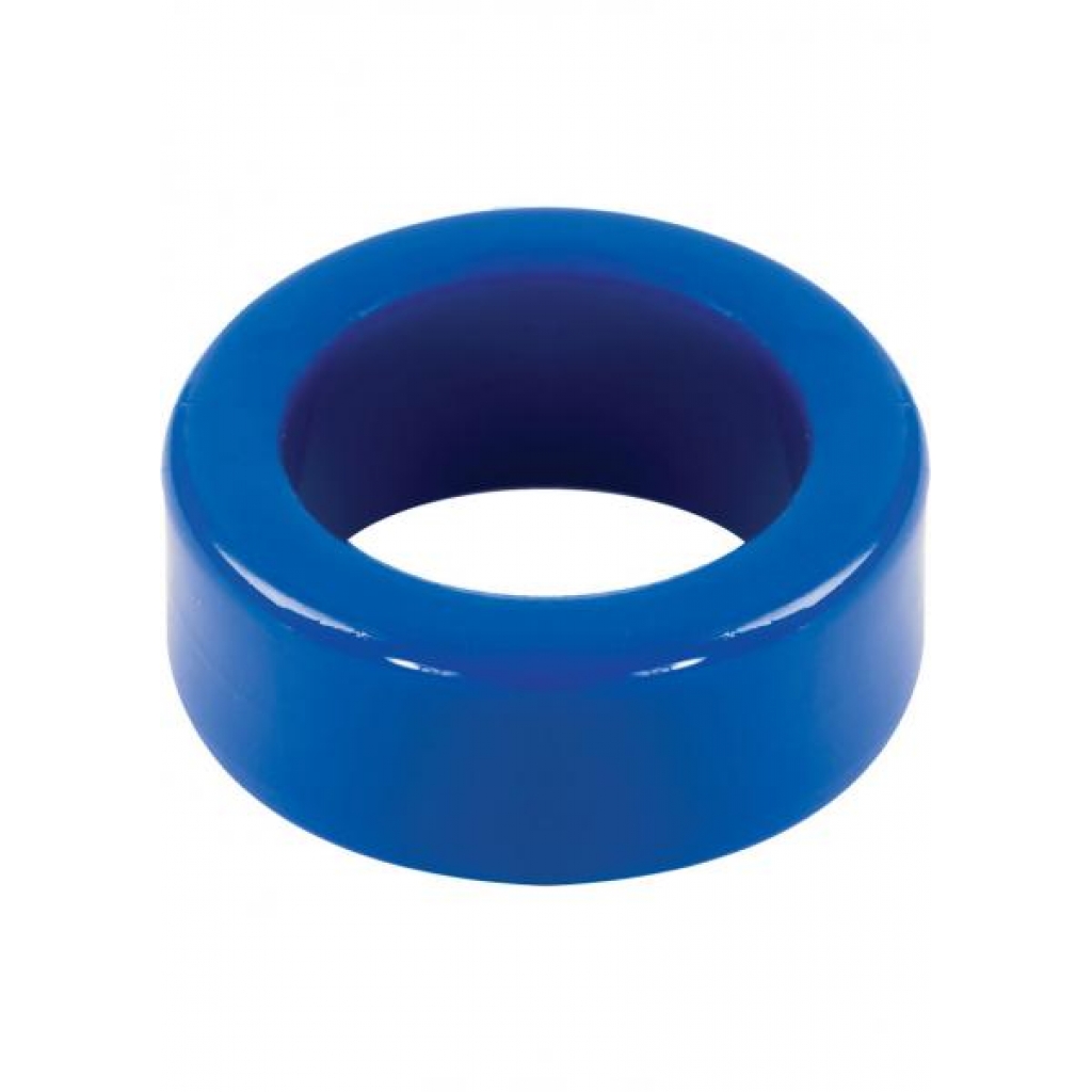 Titanmen Tools Cock Ring Stretch To Fit Blue - Doc Johnson