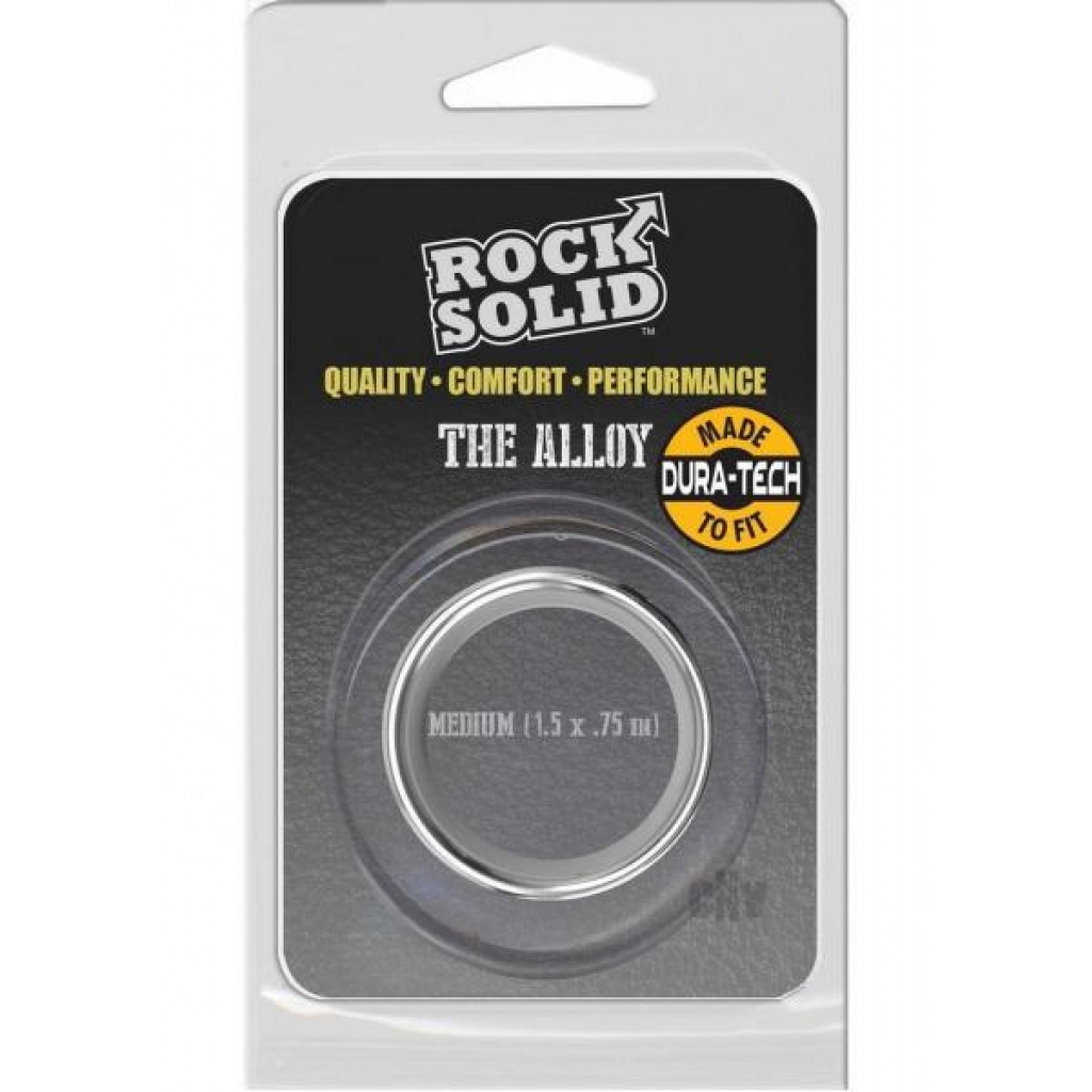 Rock Solid Brushed Alloy Medium - Doc Johnson Enterprises