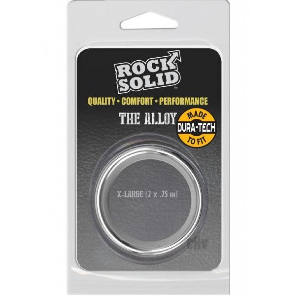 Rock Solis Brushed Alloy Xlarge - Doc Johnson Enterprises