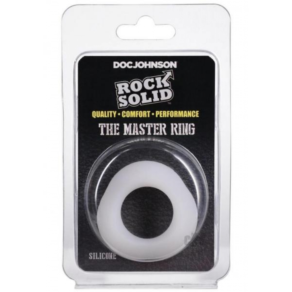 Rock Solid The Master Ring White - Doc Johnson Enterprises