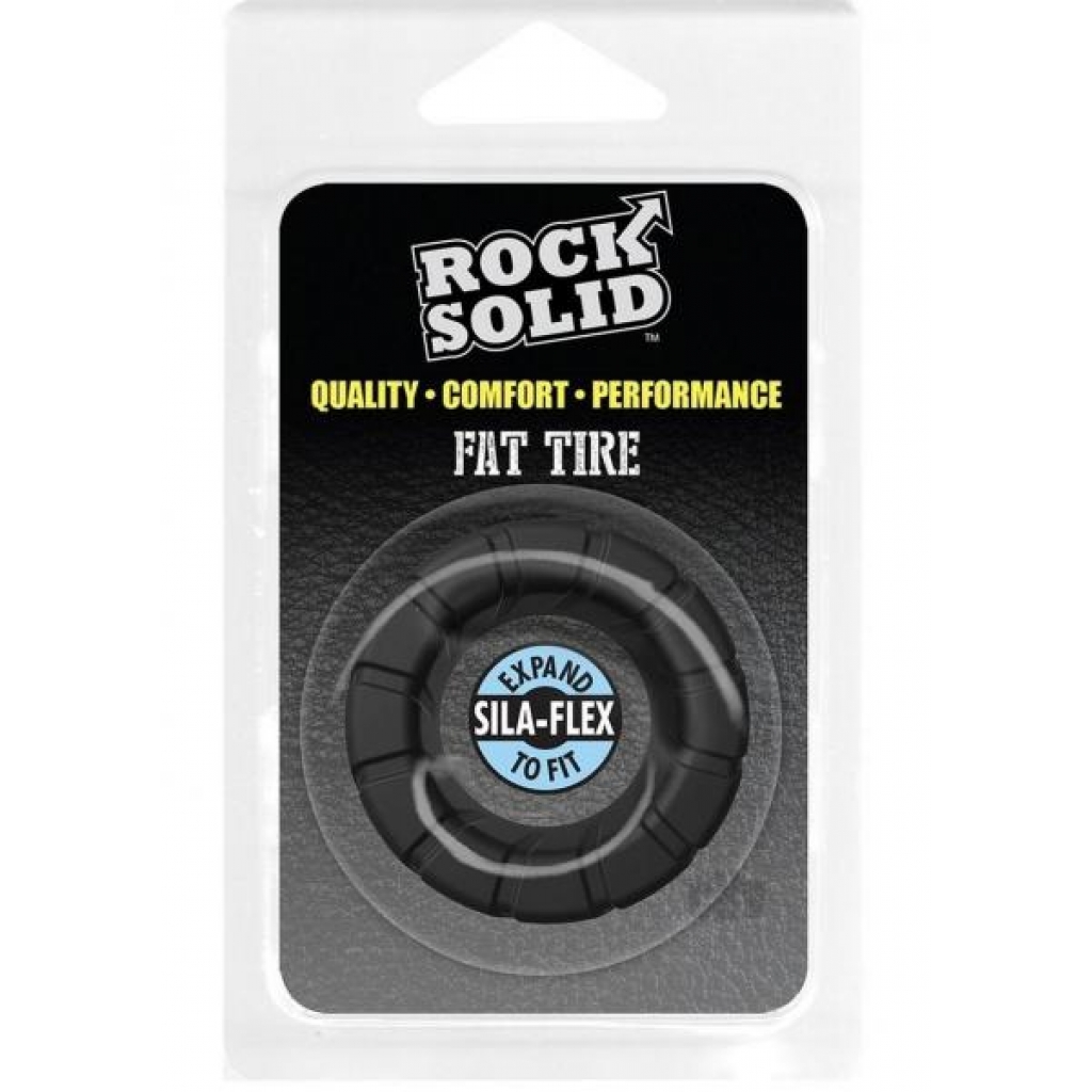 Rock Solid Fat Tire Black - Maximum Stimulation