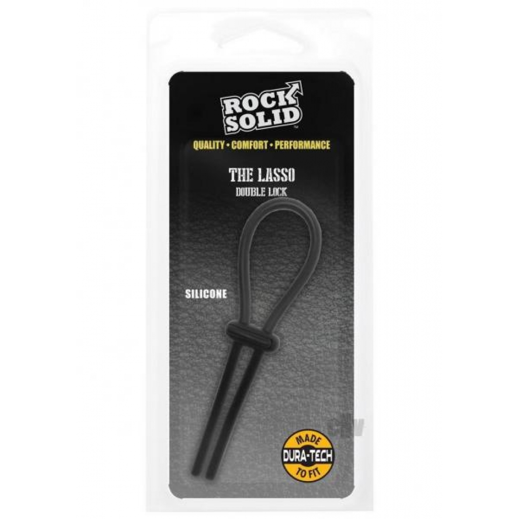 Rock Solid The Lasso Double Lock Black - Doc Johnson Enterprises