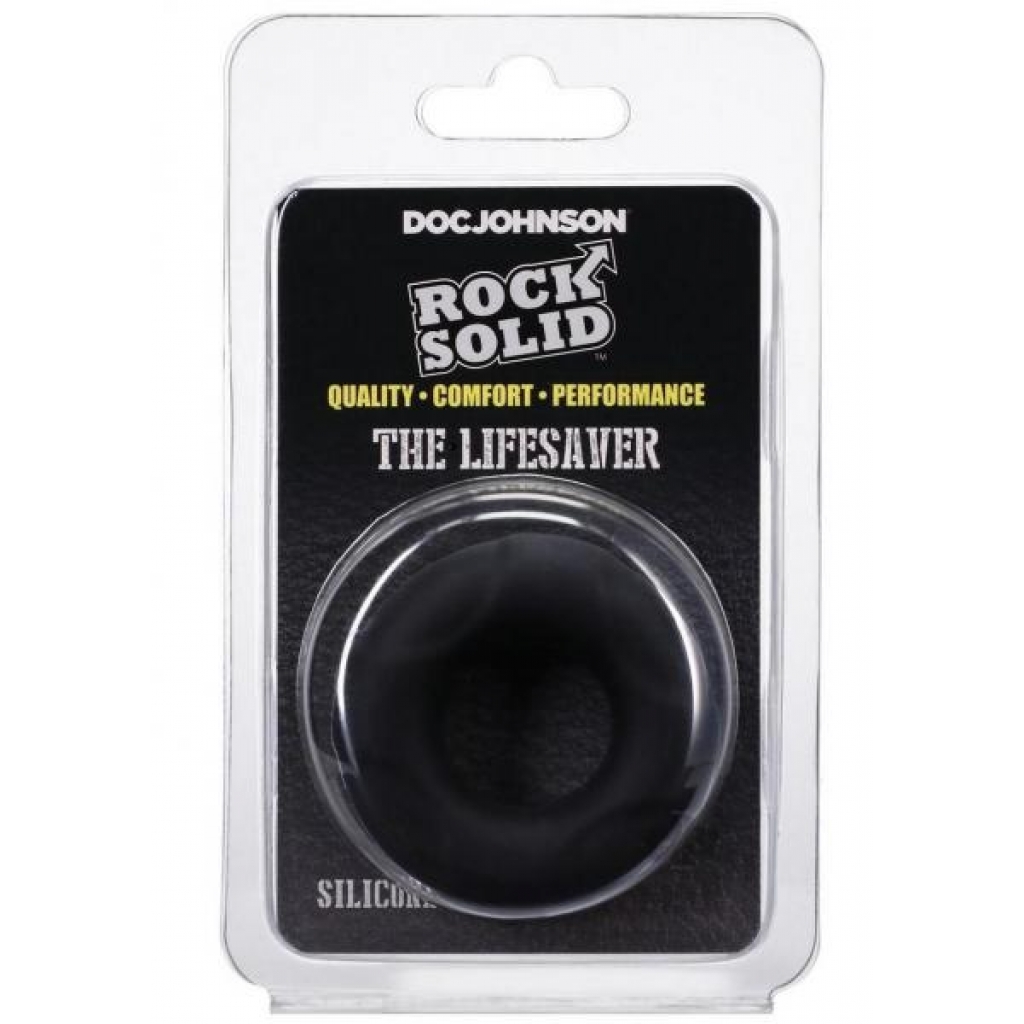 Rock Solid Lifesaver Black - Doc Johnson Enterprises