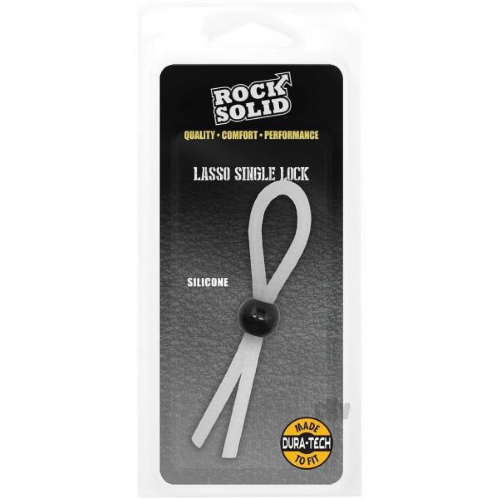 Rock Solid Lasso Single Lock White - Doc Johnson Enterprises