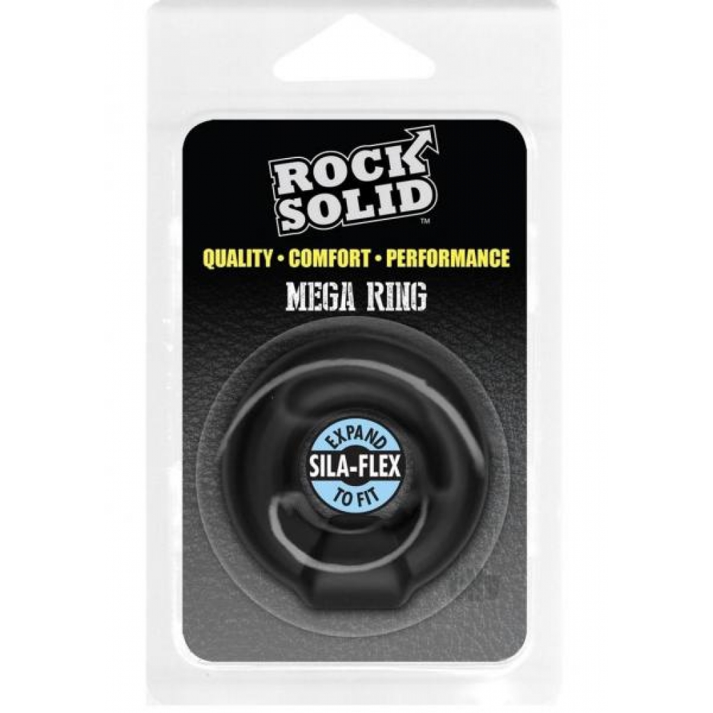 Rock Solid The Mega Ring Black - Doc Johnson Enterprises