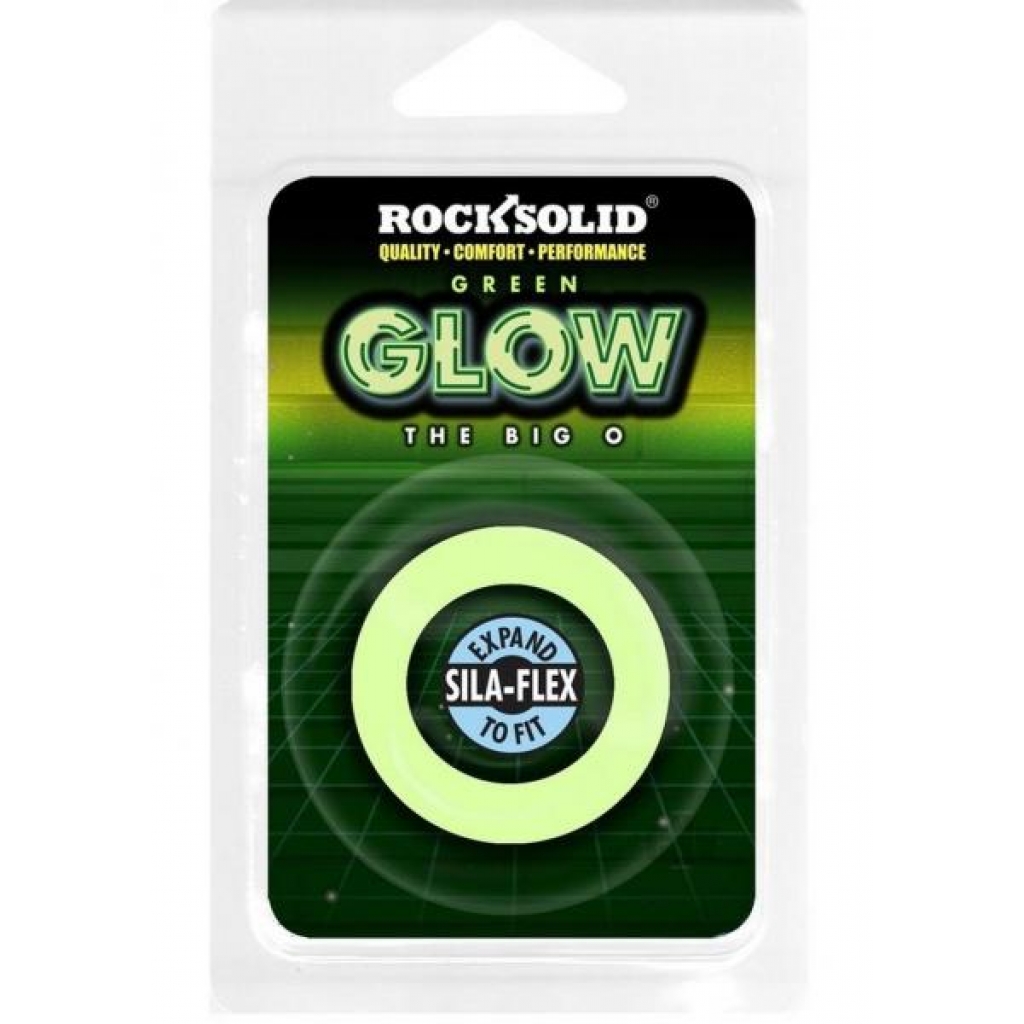 Rock Solid The Big O Cock Ring - Glow in the Dark