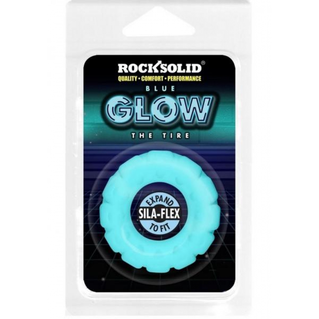 Rock Solid The Tire Gitd White - Doc Johnson Enterprises