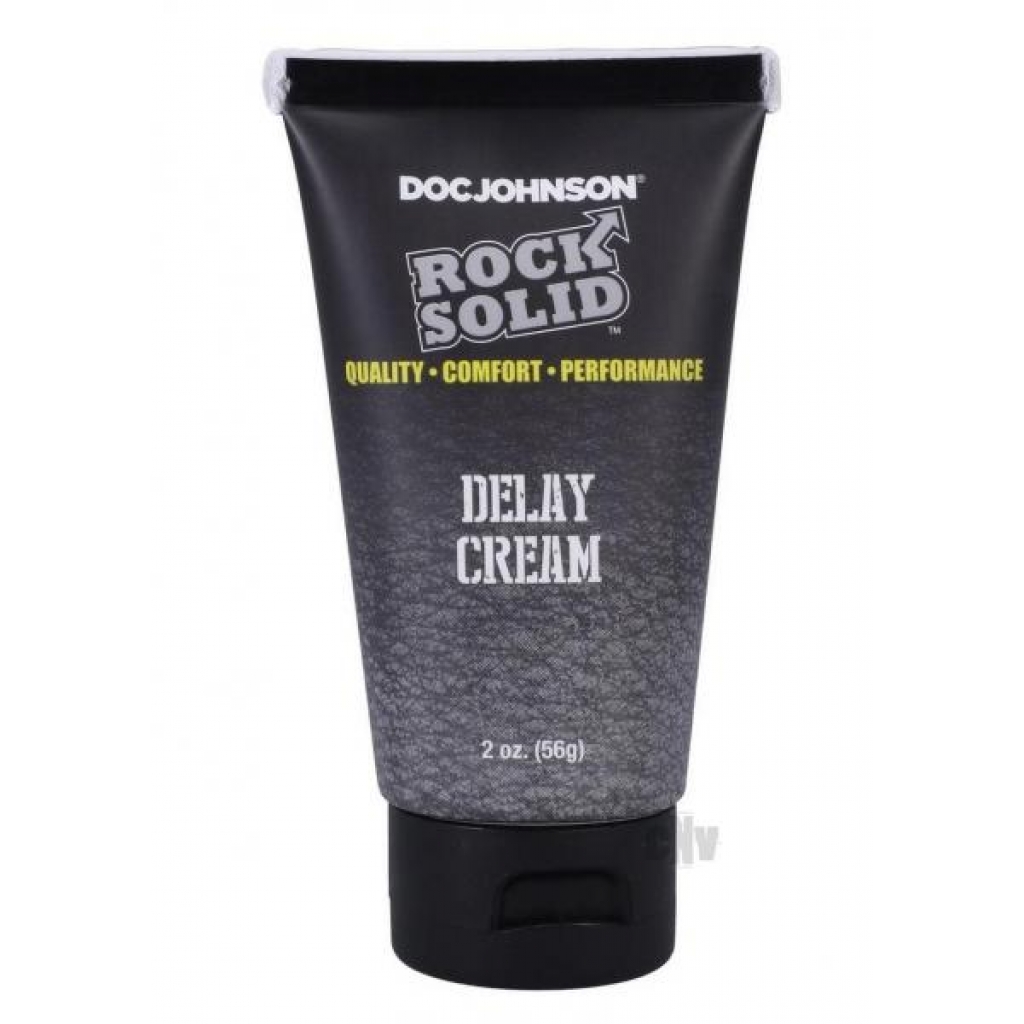 Rock Solid Delay Cream 2oz Bulk - Doc Johnson Enterprises