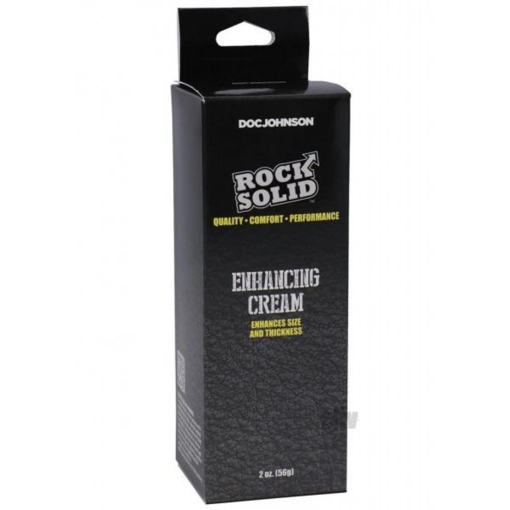 Rock Solid Enhance Cream 2oz Boxed - Doc Johnson Enterprises