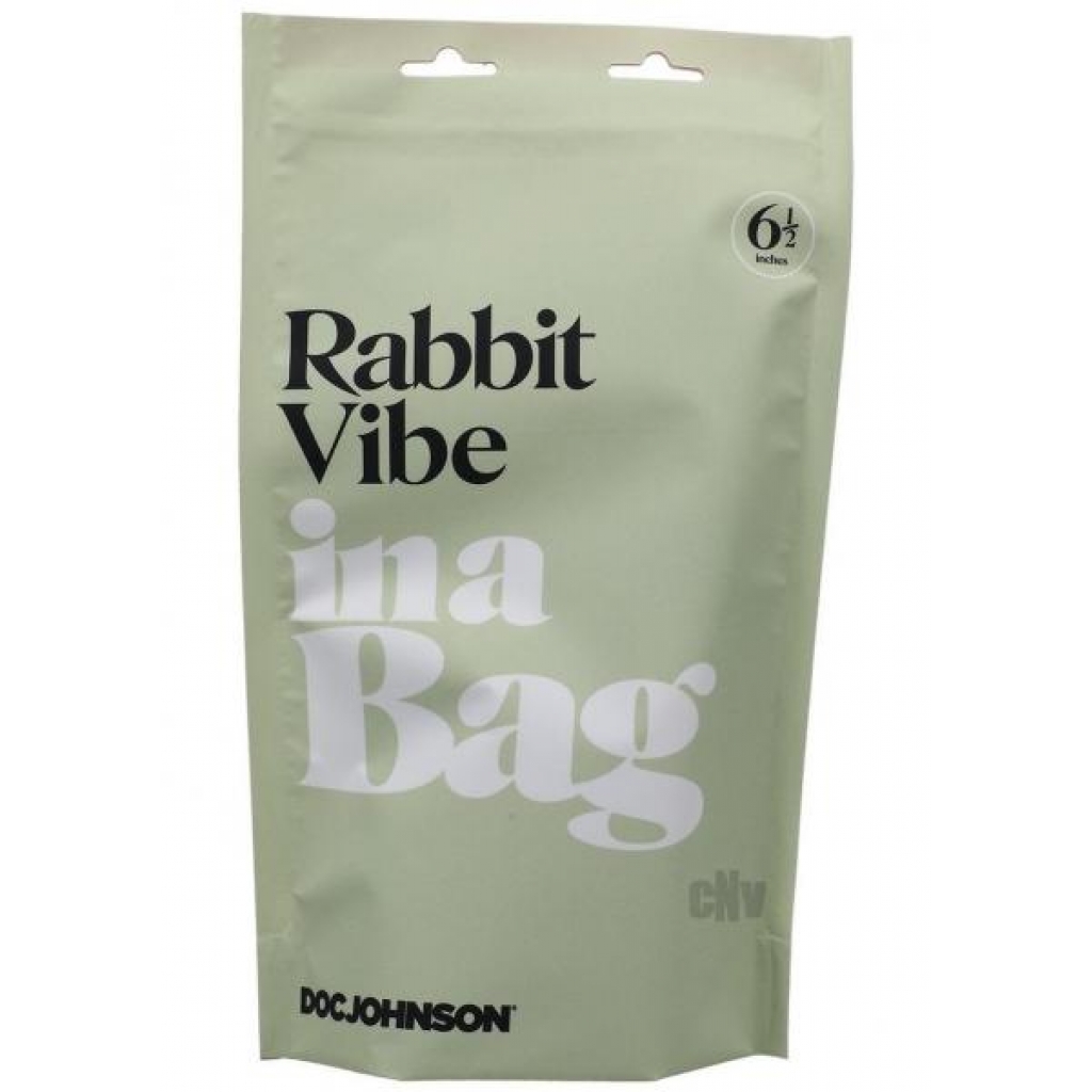 In A Bag Rabbit Black - Doc Johnson Enterprises