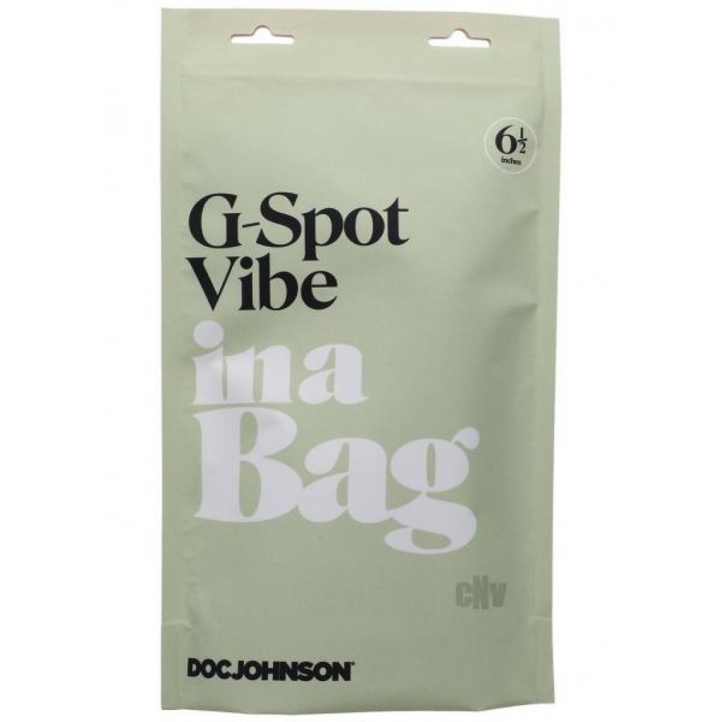 In A Bag Gspot Vibrator Black - Doc Johnson Enterprises