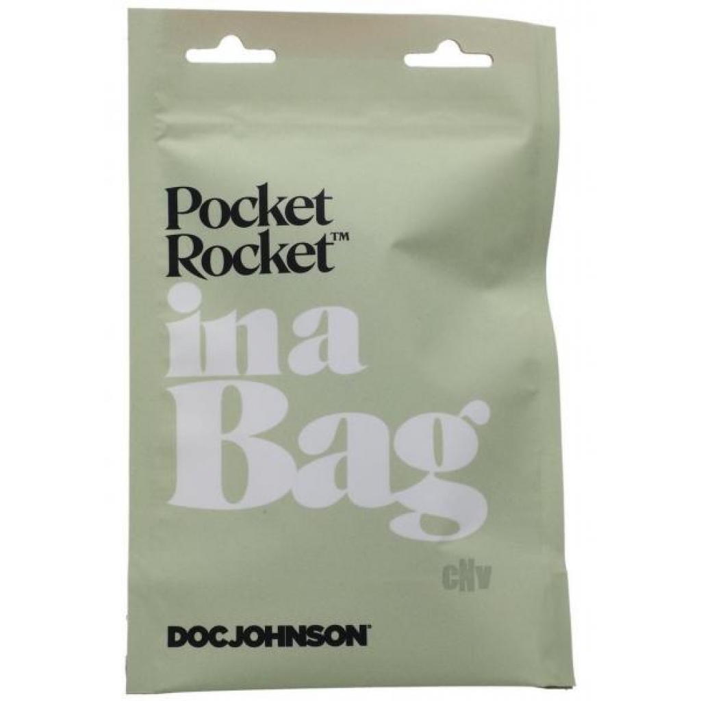 Doc Johnson In A Bag Pocket Rocket - Black