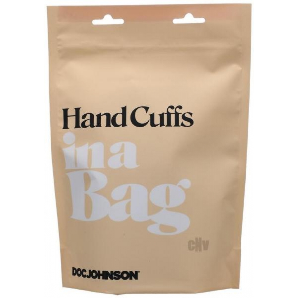 In A Bag Handcuffs Black - Doc Johnson Enterprises