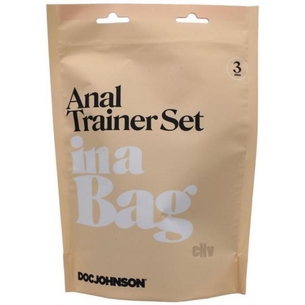 In A Bag Anal Trainer Kit - Black