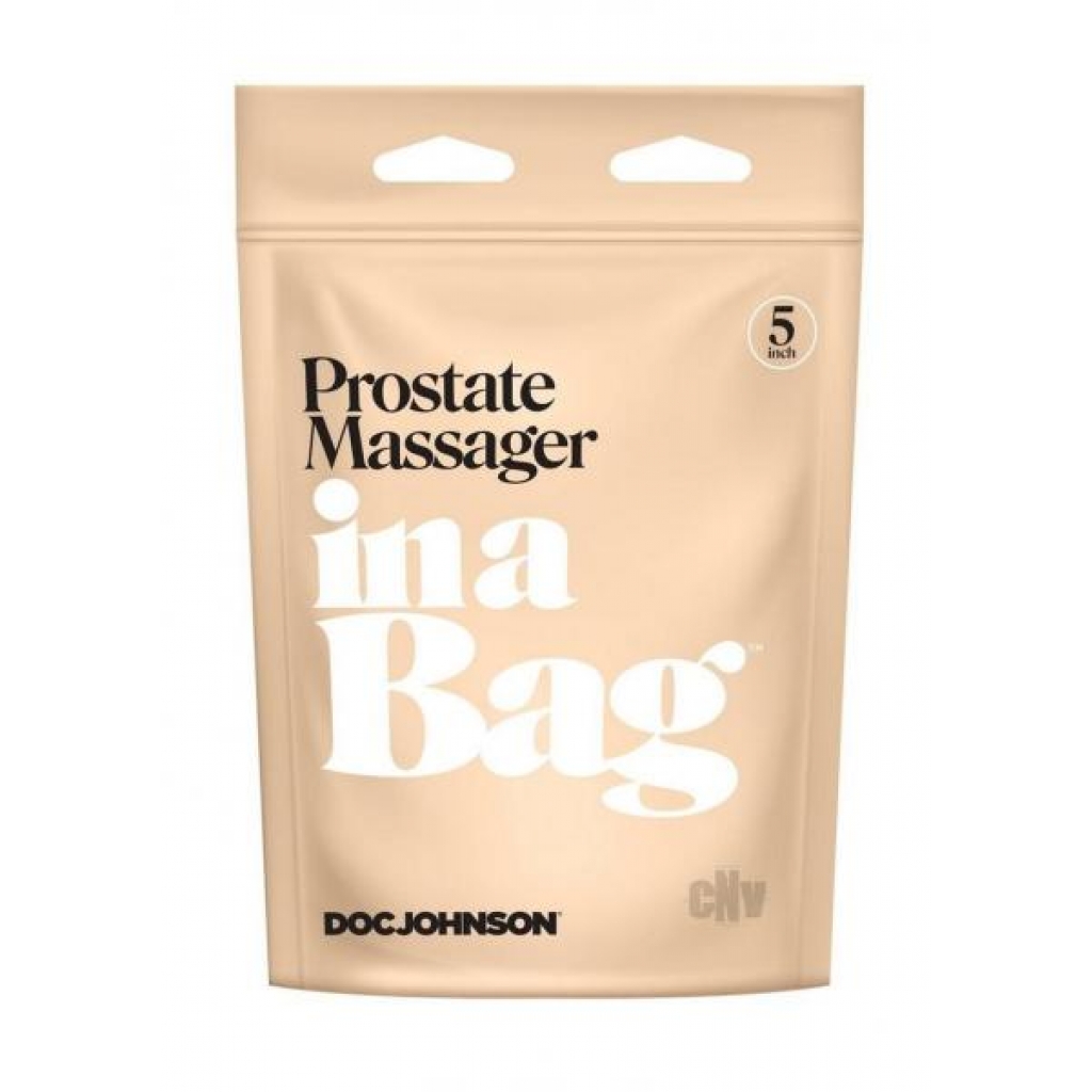 In A Bag Prostate Massager Black - Doc Johnson Enterprises