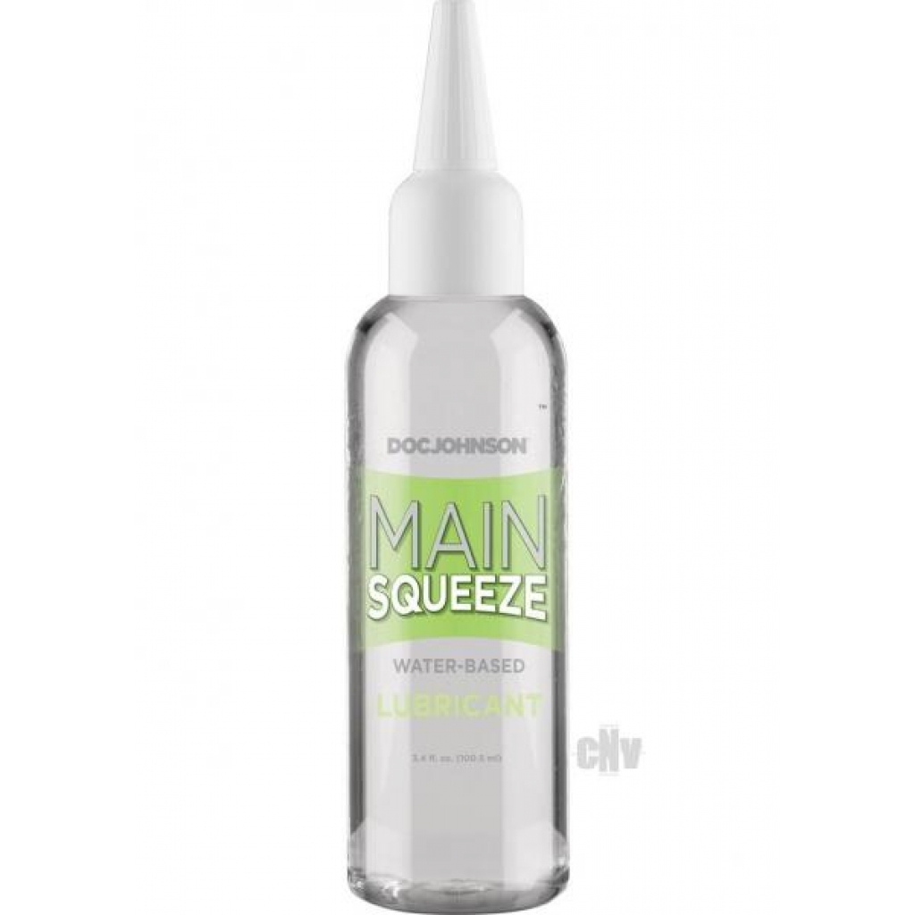 Main Squeeze Water Based Lubricant 3.4 fluid ounces - Doc Johnson