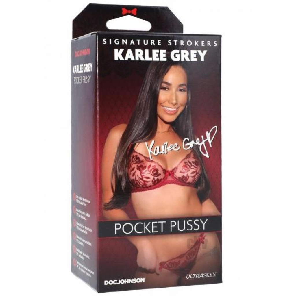 Signature Karlee Grey Pocket Pussy - Doc Johnson Enterprises