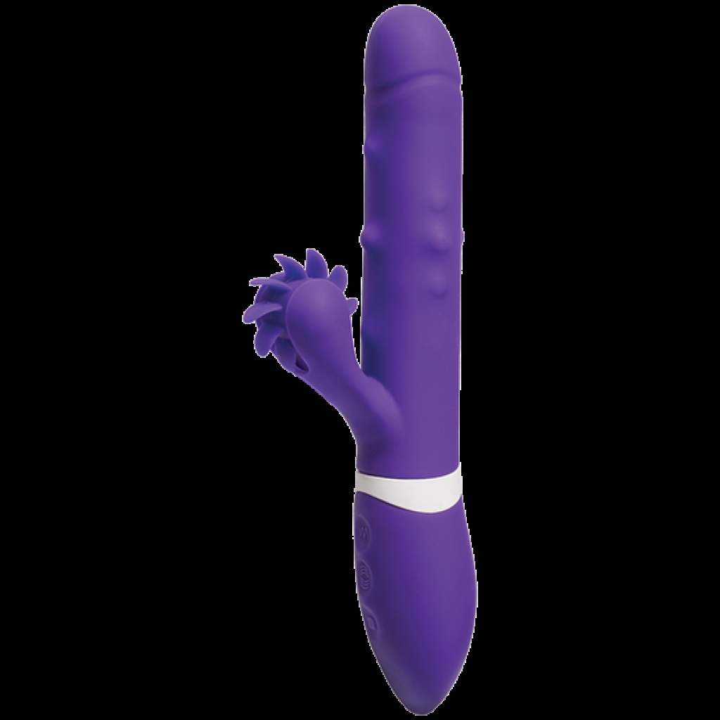 iVibe iRoll Purple Rabbit Style Vibrator - Unmatched Dual Pleasure