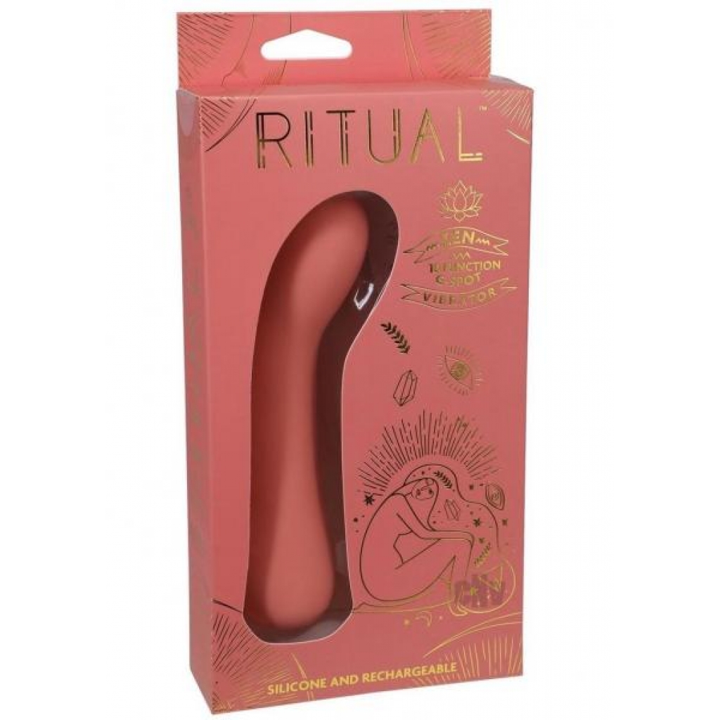 Ritual Zen Silicone Vibrator - Orange