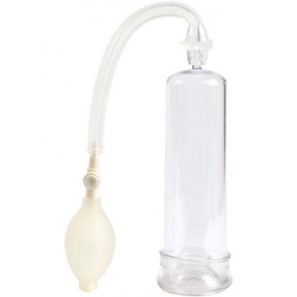 So Pumped Penis Pump Without Sleeve Clear - Doc Johnson