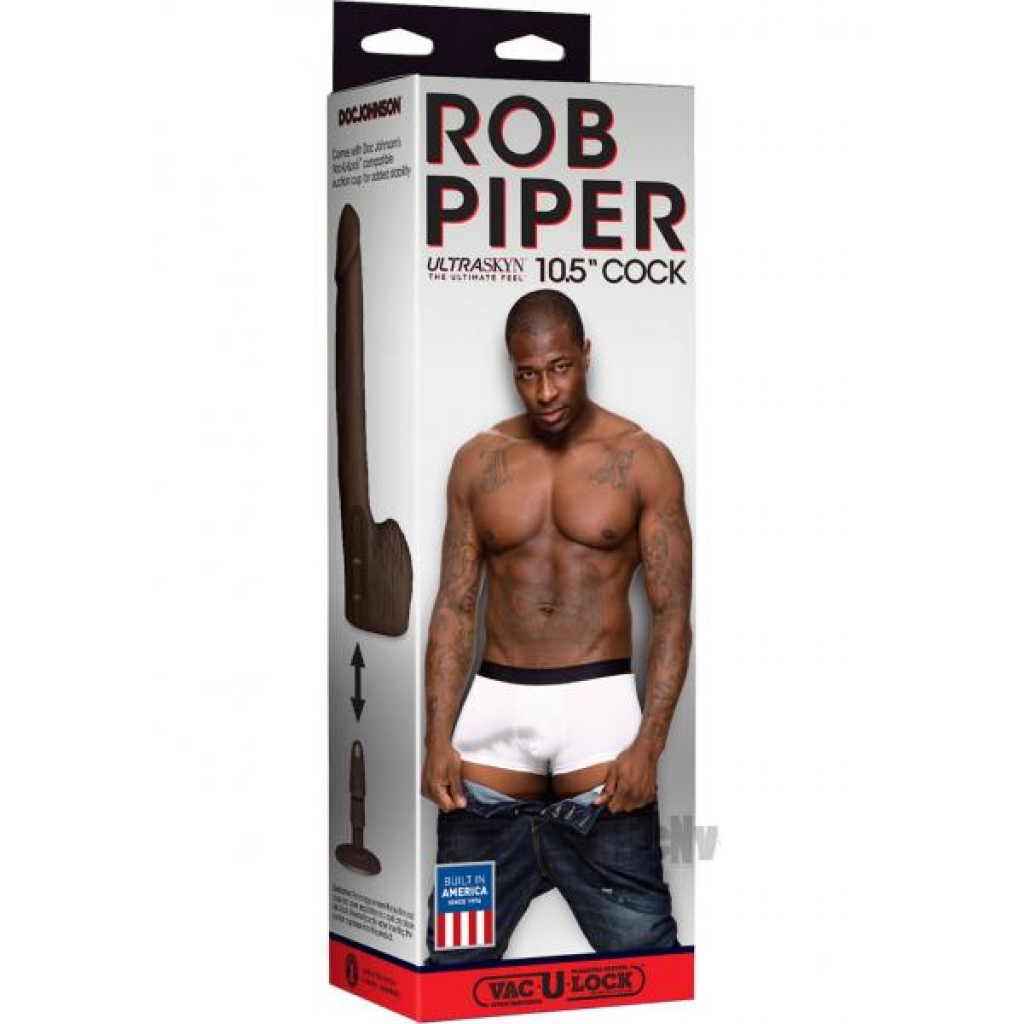 Rob Piper Ultraskyn Dildo - 10.5 inches Brown