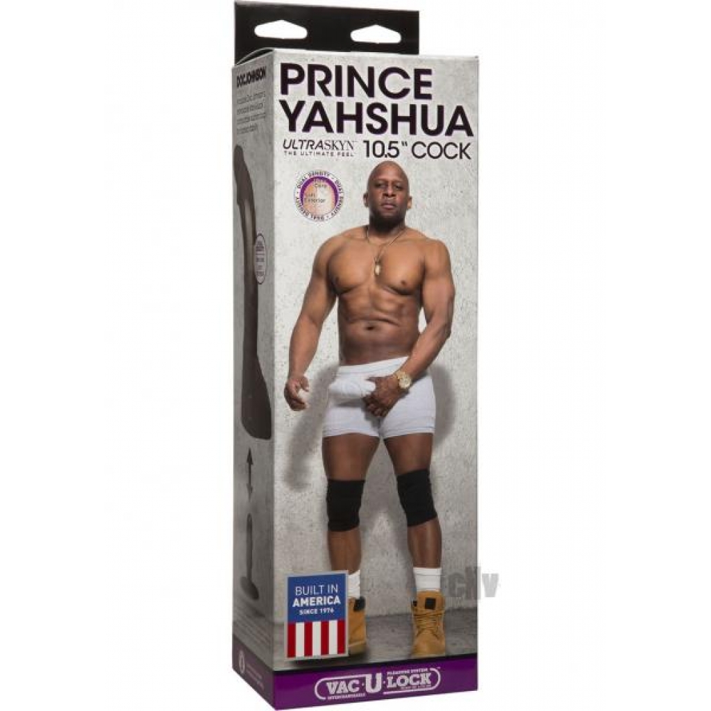 Prince Yahshua 10.5 inches Cock Brown Replica Dildo - Doc Johnson