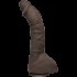 Prince Yahshua 10.5 inches Cock Brown Replica Dildo - Doc Johnson