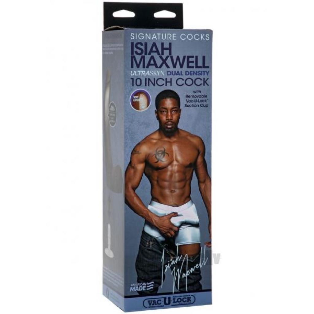 Signature Cocks Isiah Maxwell 10 inches Ultraskyn Cock - Doc Johnson